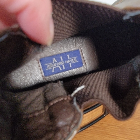 Ashford Hayes Porter Brown Chelsea Boots Slip on Size 4 - Picture 9 of 12